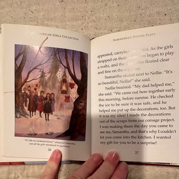 Samantha’s winter party-American girls short stories-American girls collection - Picture 6 of 9